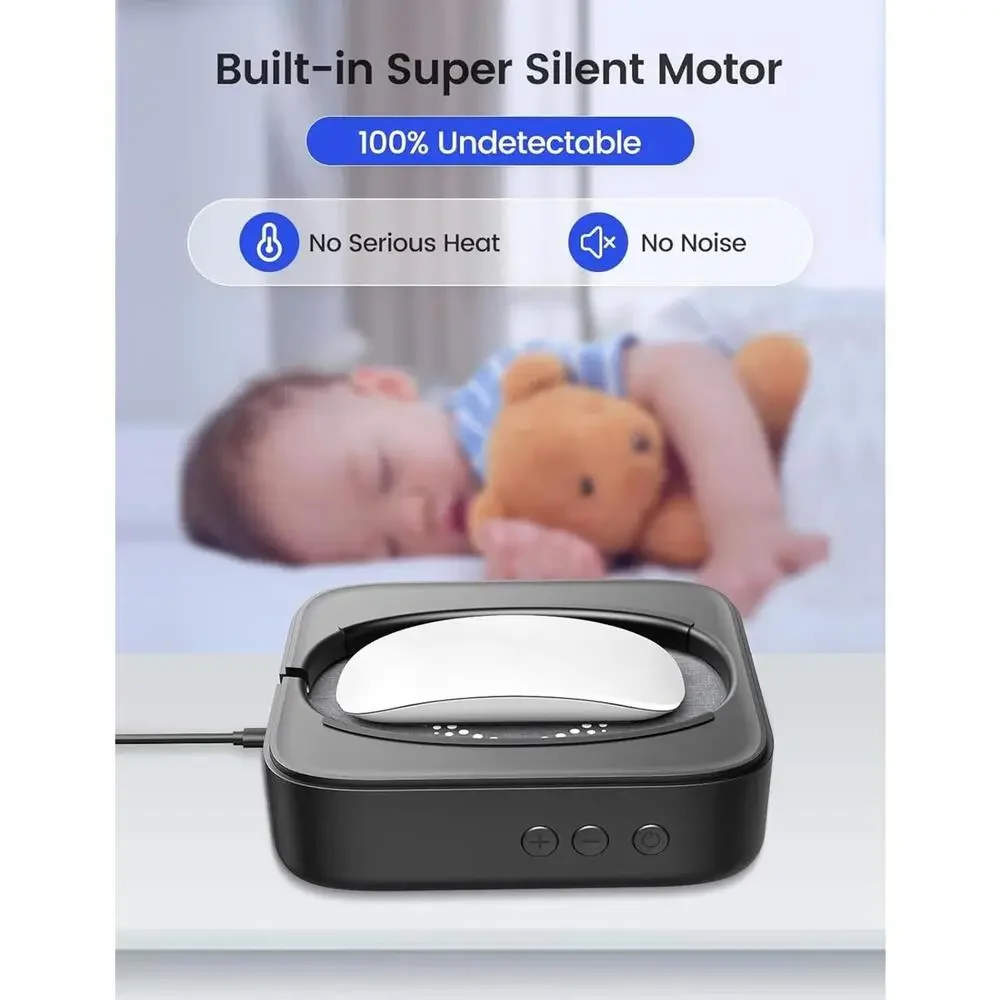 Mouse Mover Undetectable, Super-Silent Mouse Jiggler Device Move